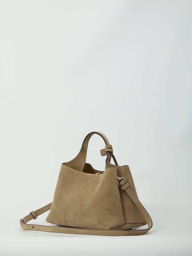 Tod's Micro Suede Leather Bag