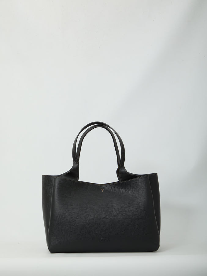 Tod's Tod's Medium Leather Bag QT Black