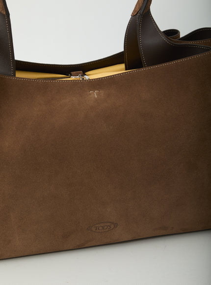 Tod's Medium Suede Leather Bag