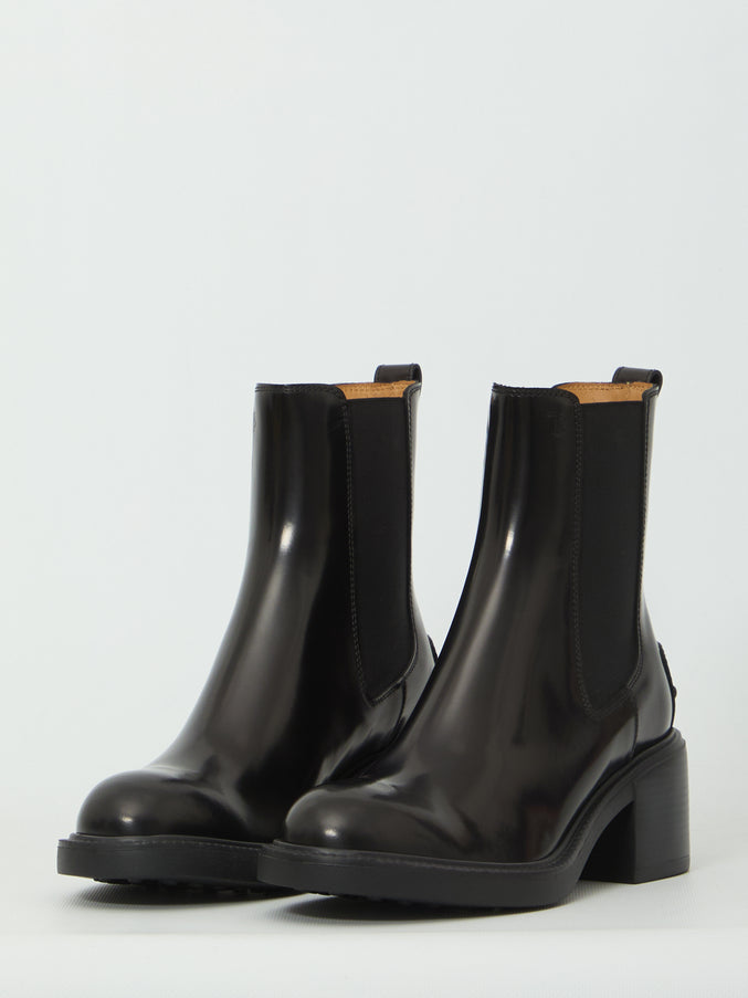 Tod's Ankle Boot In Leather
