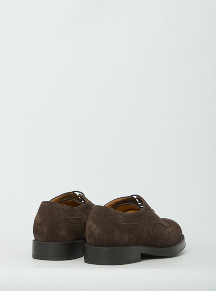 Tod's Lace-up Suede Shoes
