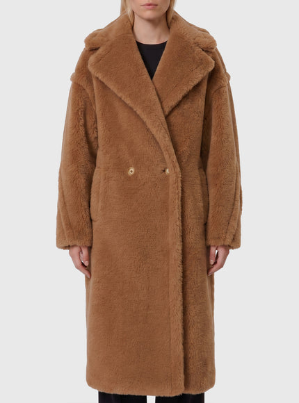 Max Mara Teddy Bear Icon Coat Beige
