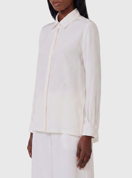 Max Mara Geranium Silk Shirt