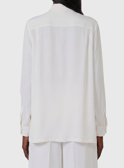 Max Mara Geranium Silk Shirt