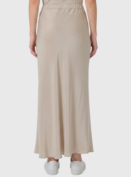 Max Mara Long Sospiro Silk Skirt