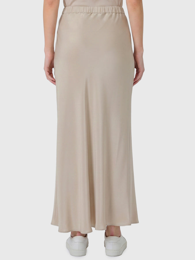 Max Mara Long Sospiro Silk Skirt