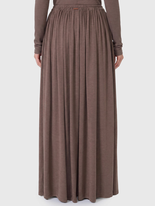 Max Mara Long Livrea Skirt