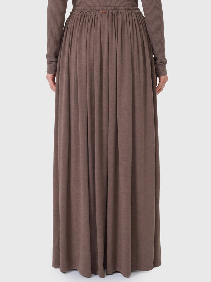Max Mara Long Livrea Skirt