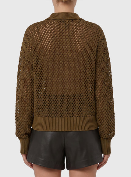 Max Mara Film Cotton Cord Cardigan