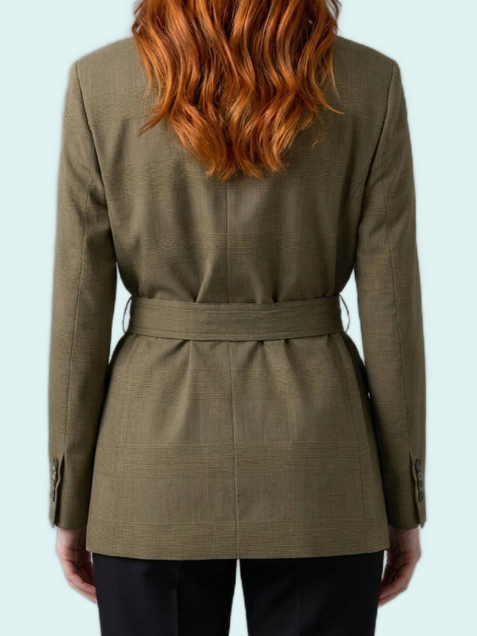 Max Mara Peaked Lapel Dressing Gown Jacket