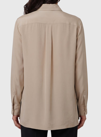 Max Mara Geranium Silk Shirt