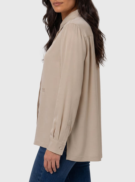 Max Mara Geranium Silk Shirt