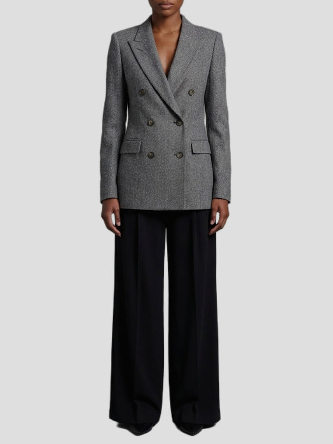 Tagliatore Paris Double-breasted Jacket Grey