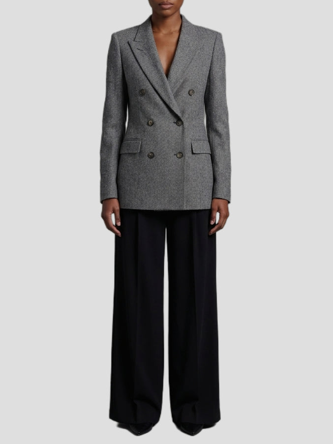 Tagliatore Paris Double-breasted Jacket Grey