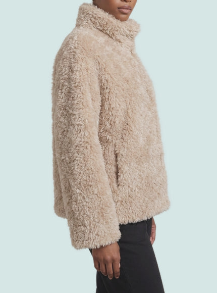 Herno Short Faux Fur Coat