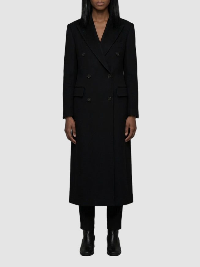 Tagliatore Caitlyn Double-breasted Coat Black