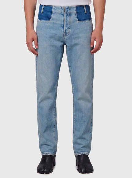 Maison Margiela Straight-leg Jeans Blue