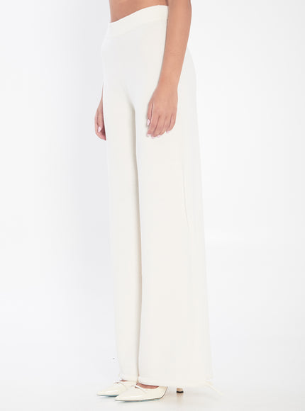 Max Mara Trousers In Wool Yarn