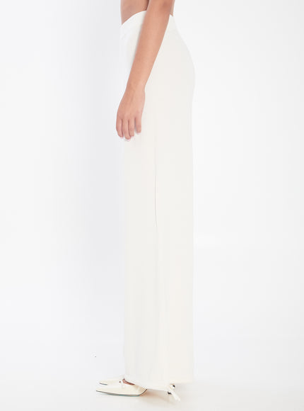 Max Mara Trousers In Wool Yarn