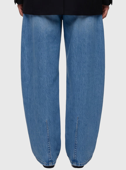 Jacquemus High-waist Barrel-leg Jeans