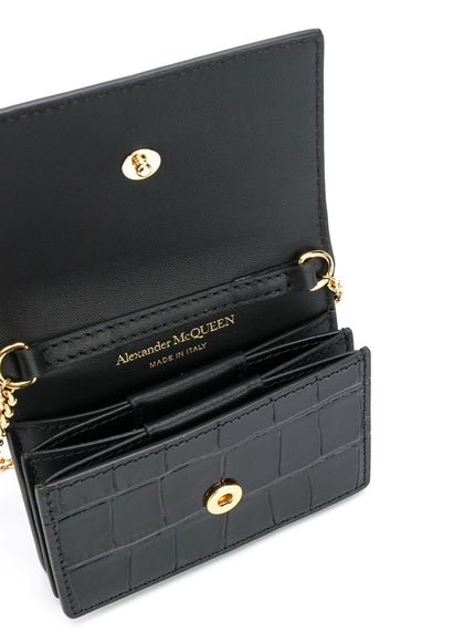 Alexander McQueen Wallets Black