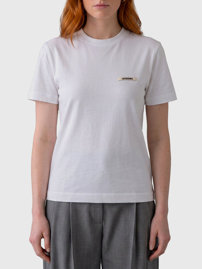 Jacquemus Gros Grain Cotton T-shirt White