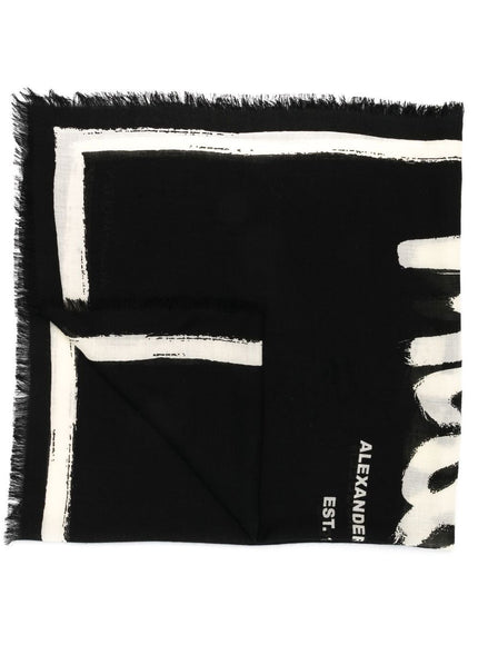 Alexander McQueen Scarfs Black