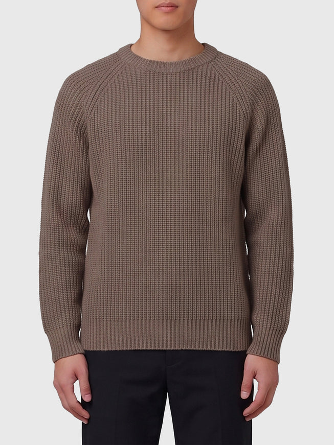 Lisa Yang Soren Crewneck Sweater Brown