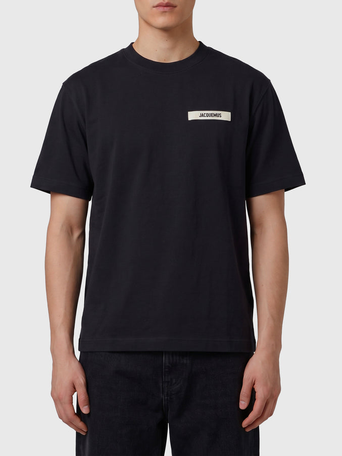 Jacquemus Gros Grain T-shirt Black