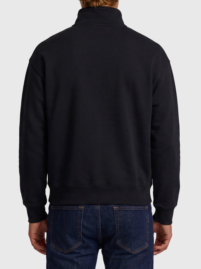 Jacquemus Gros Grain Zip-neck Sweatshirt