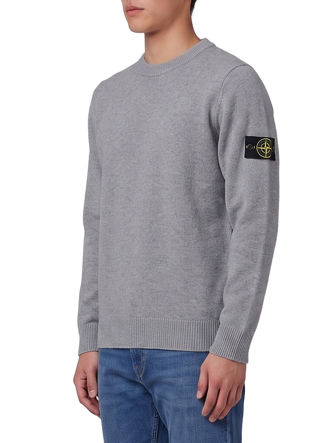 Stone Island Grey Crewneck Sweater
