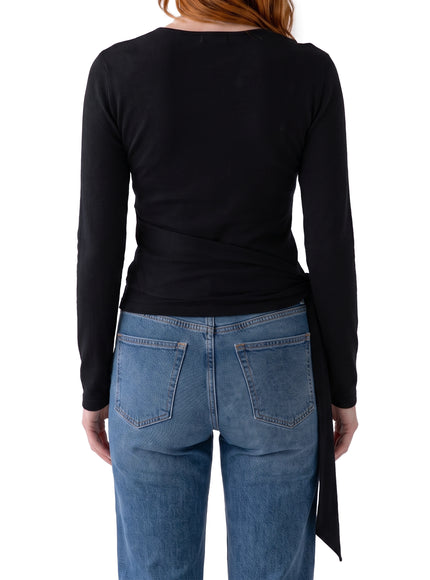 Federica Tosi Cut-off Top With Sash