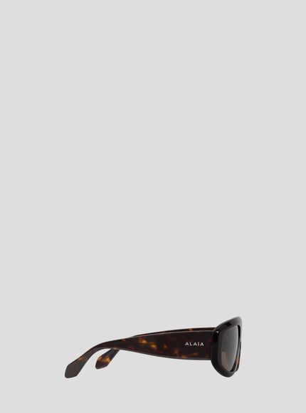 Alaia Aviator Mask Sunglasses