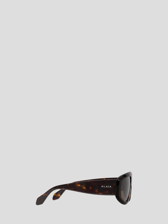 Alaia Aviator Mask Sunglasses