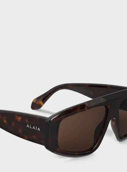 Alaia Aviator Mask Sunglasses
