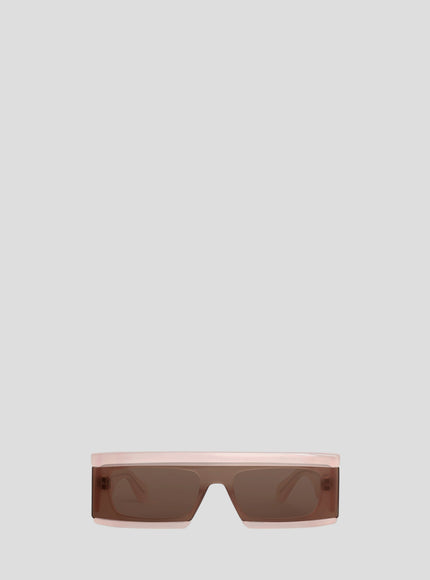 Alaia Rectangular Mask Sunglasses QT Pink