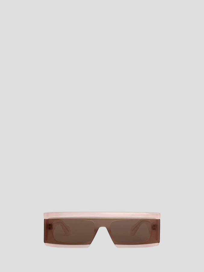 Alaia Rectangular Mask Sunglasses QT Pink