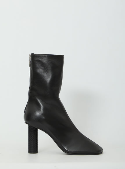 Paris Texas Alice 85 Calf Boots Black