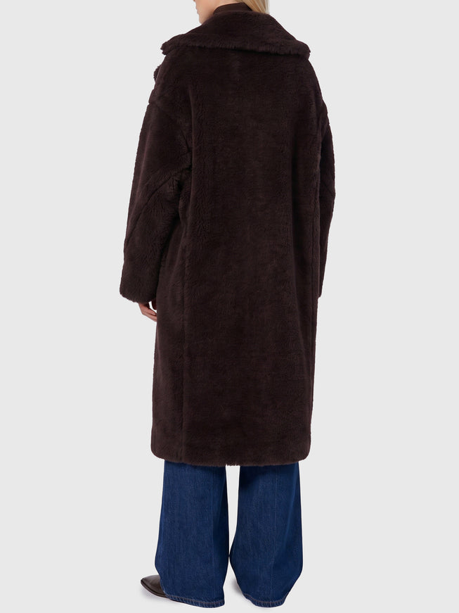 Max Mara Dark Brown Teddy Bear Coat