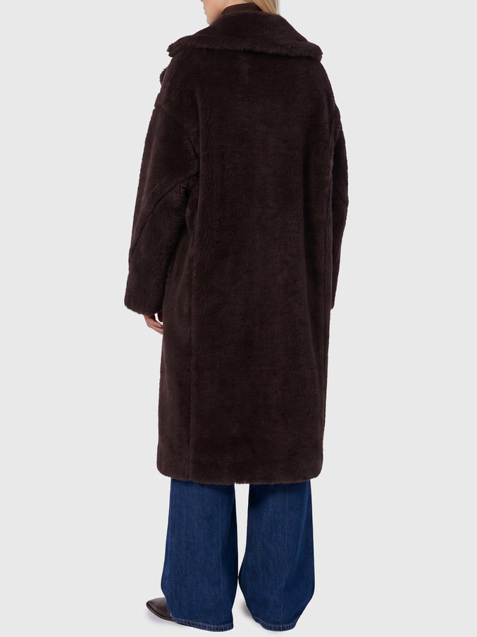 Max Mara Dark Brown Teddy Bear Coat