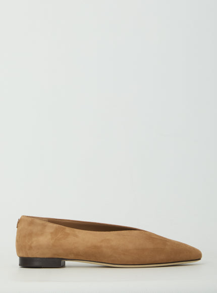 Jimmy Choo Margot Flat Ballets Brown