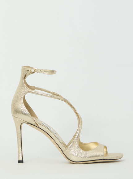 Jimmy Choo Azia 95 Sandals Silver
