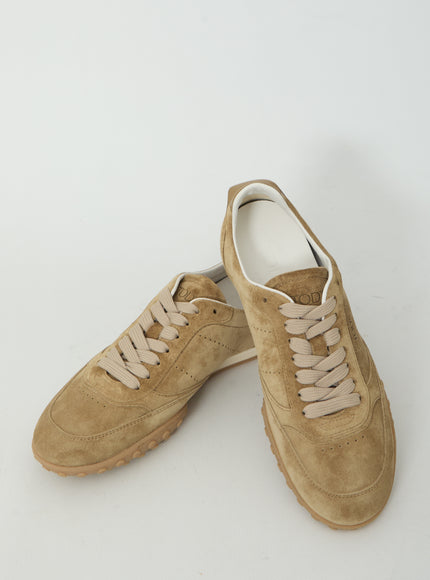 Tod's Cappuccino Suede Sneakers