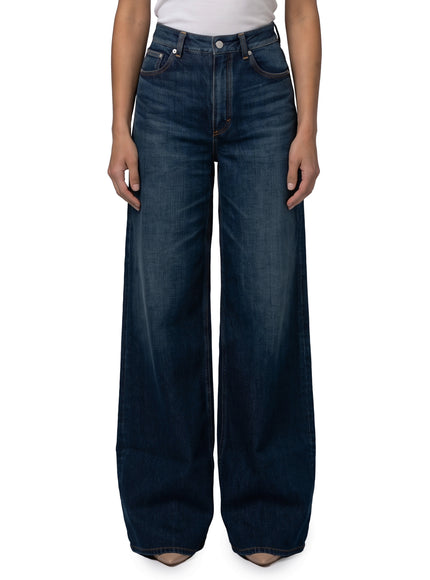 Alaia Palazzo Denim Jeans Blue