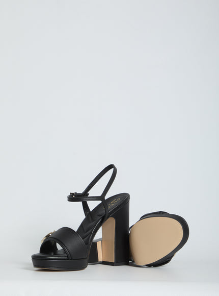 Gucci Sandals With Platform And Double G