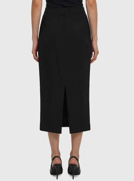 Dolce & Gabbana Virgin Wool Midi Skirt