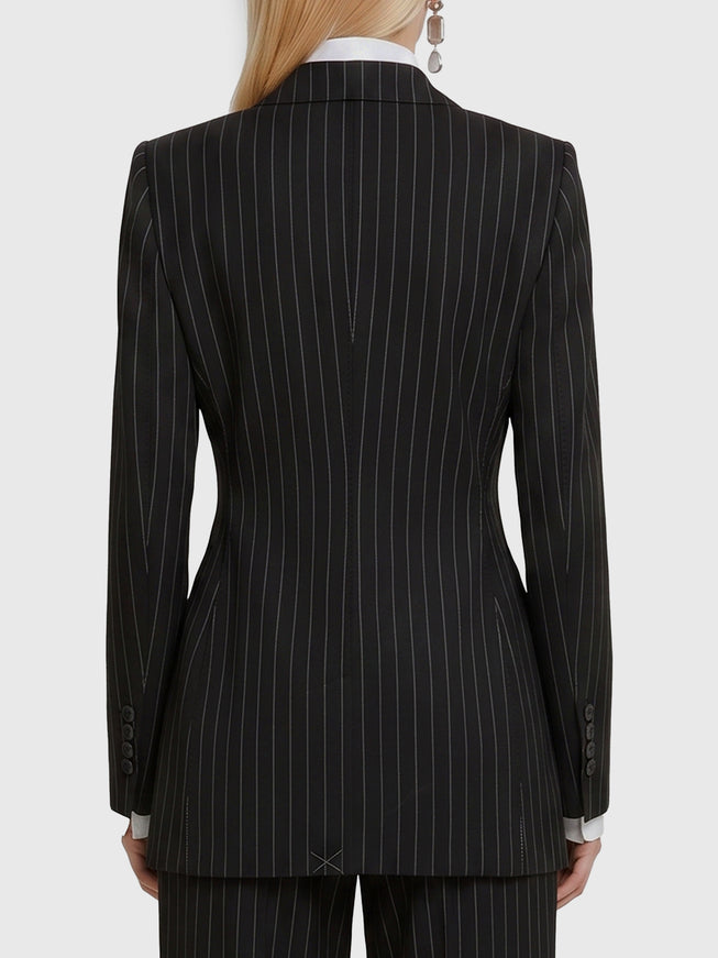 Dolce & Gabbana Double-breasted Chalk Stripe Jacket