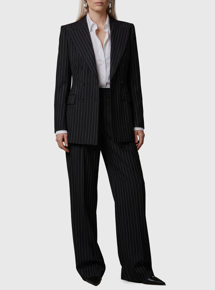 Dolce & Gabbana Double-breasted Chalk Stripe Jacket