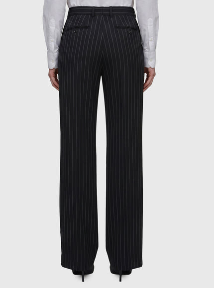 Dolce & Gabbana Wool Chalk Stripe Trousers