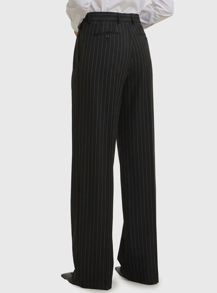 Dolce & Gabbana Wool Chalk Stripe Trousers
